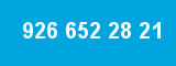 926 652 28 21 926 652 28 21